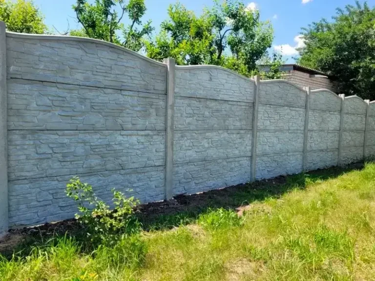 Еврозабор под камень в Днепре